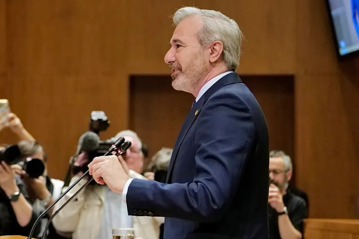 Azcón defiende la "prioridad nacional" en su discurso de investidura