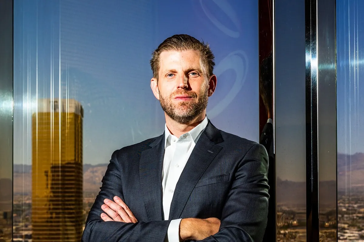 Una startup de defensa antidrones necesitaba contactos, así que contrató a Eric Trump