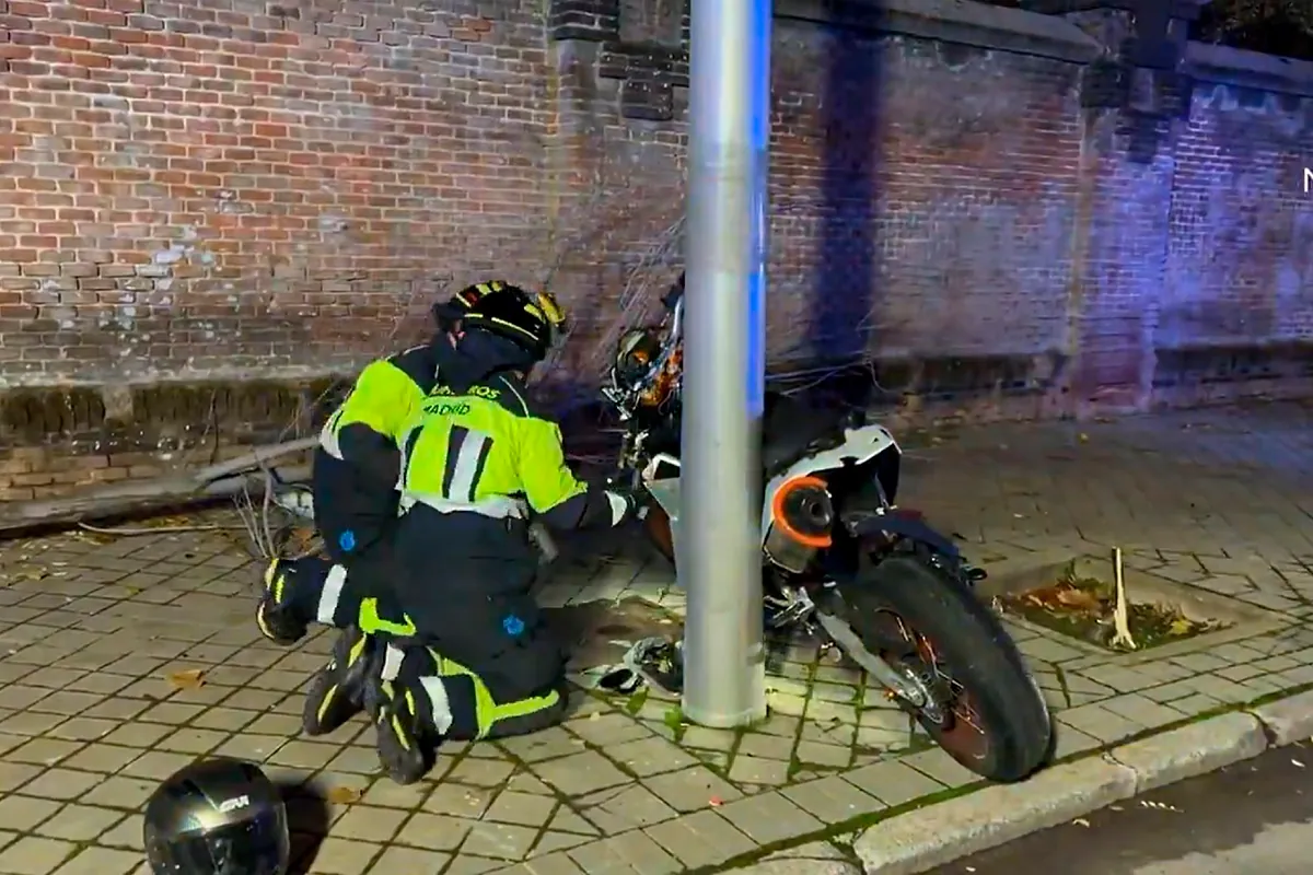 Los accidentes mortales de motoristas casi se triplican en la ciudad de Madrid en 2025