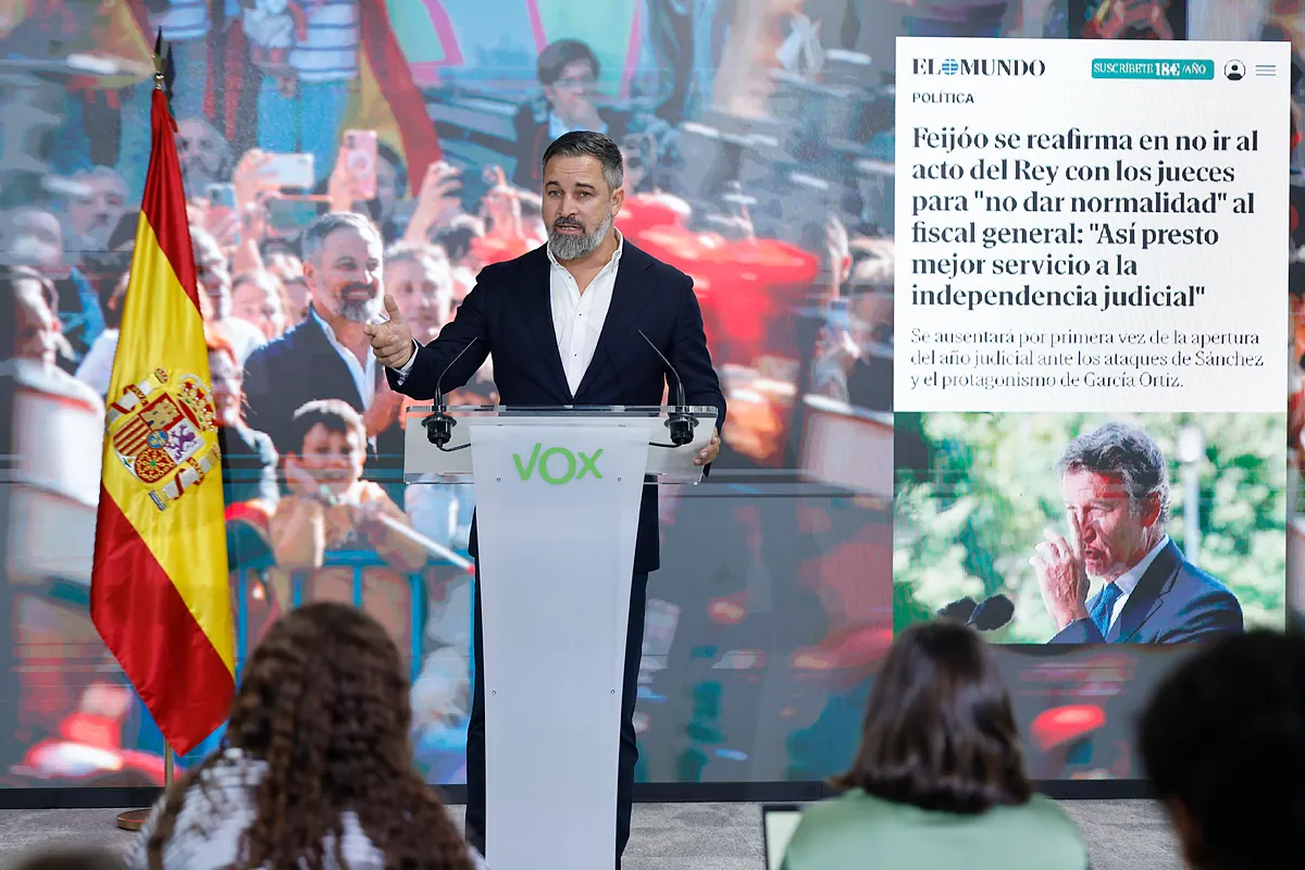 Abascal traslada a Feijóo que Vox pondrá nuevas "condiciones" para ...