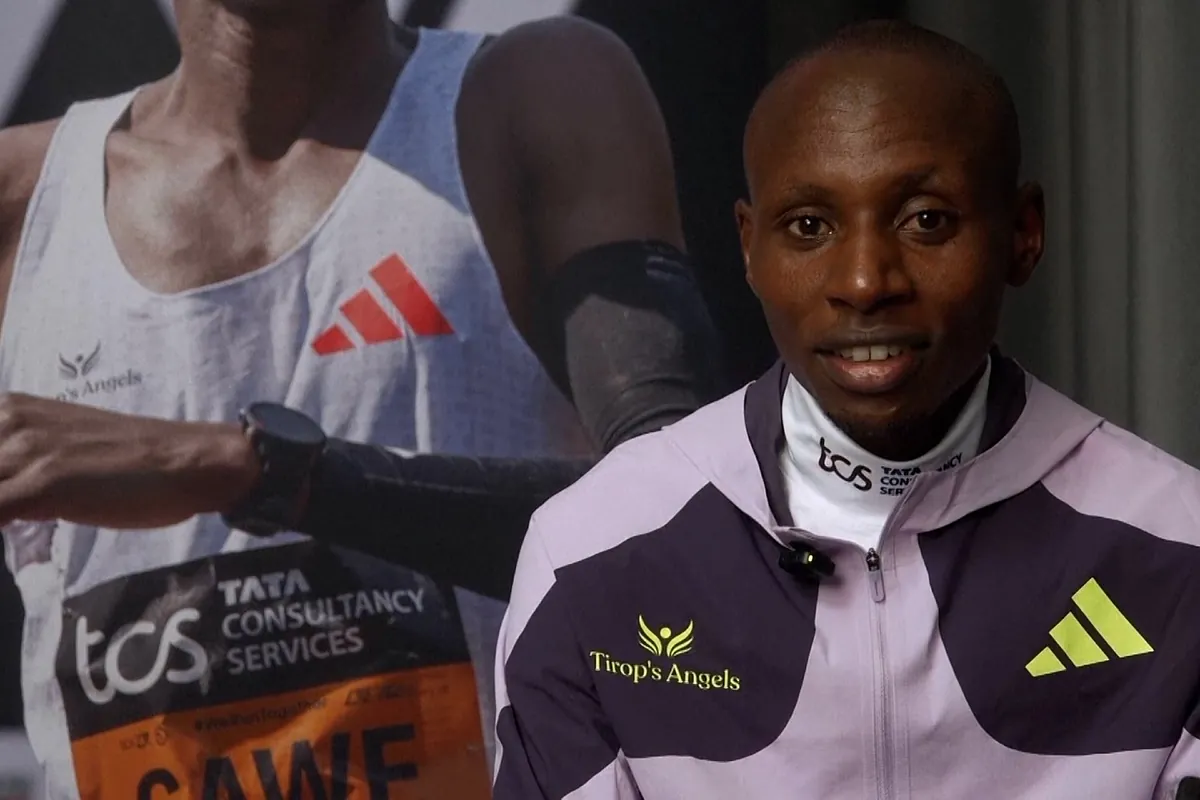 Sabastian Sawe, tras romper el récord de correr una maratón en menos de dos horas: "Todo es posible"