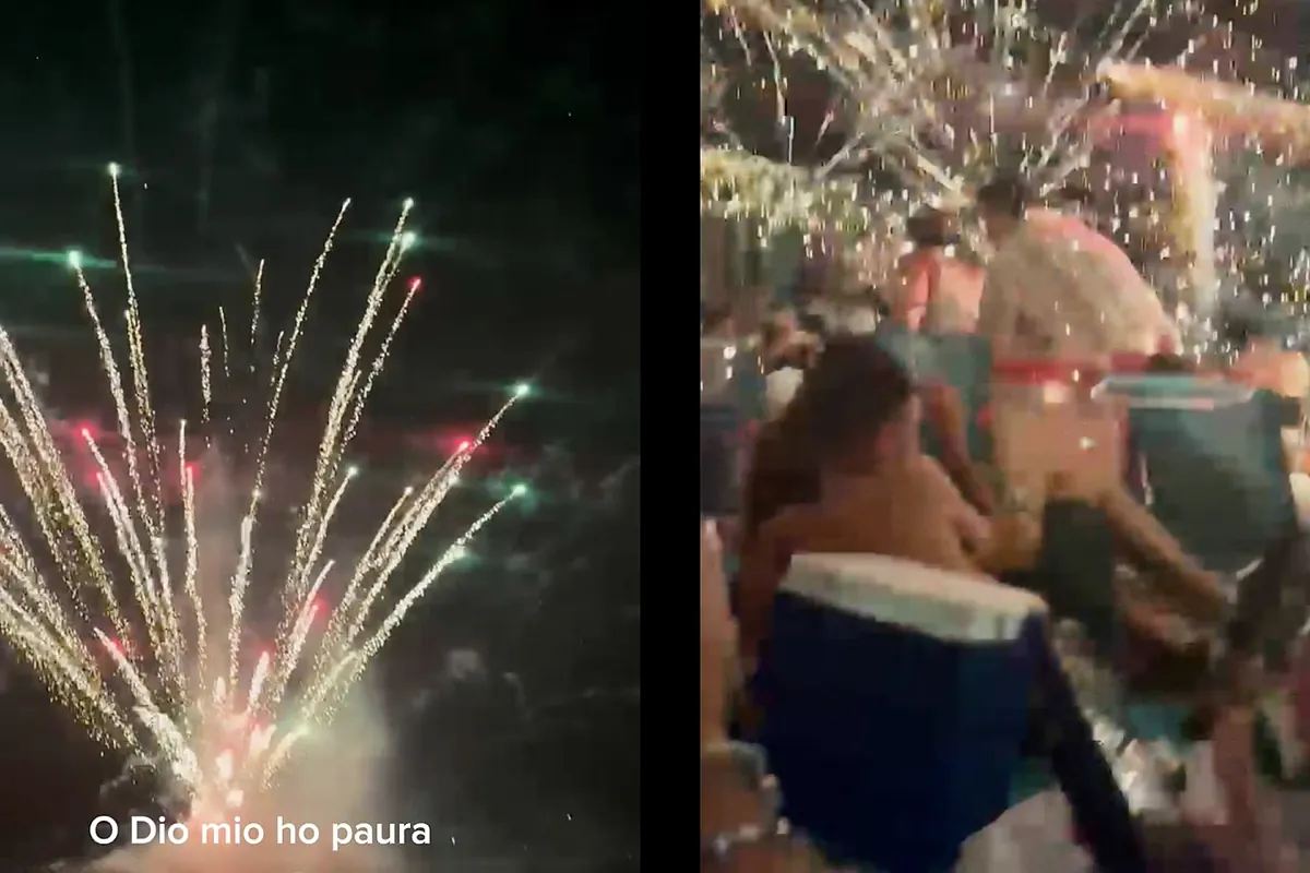 27 heridos por el impacto de una carcasa pirotécnica en el Castell de l'Olla de Altea (Alicante)
