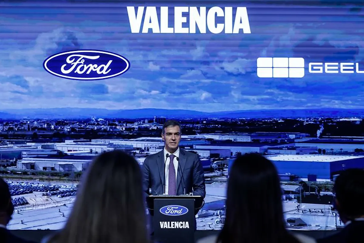 Sánchez dice que el acuerdo de Ford con Geely  "demuestra la capacidad de España para atraer grandes inversiones"