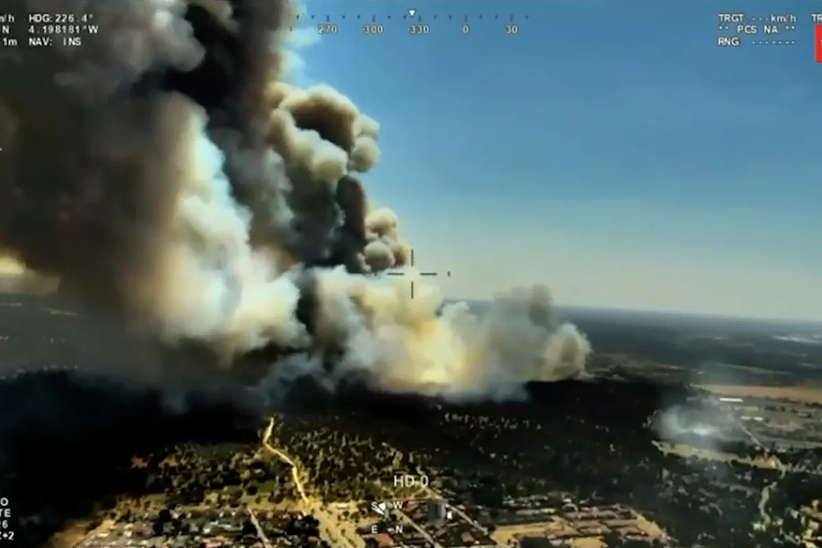 Declarado un incendio forestal en Aldea del Fresno y se activa la Situación Operativa 2 del Plan INFOMA