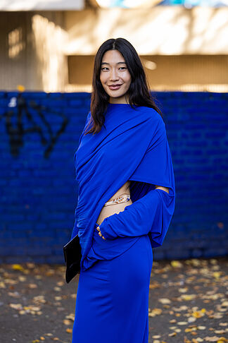 Las mejores propuestas en azul klein y rojo, dos colores para despedir el invierno que construir�n tus mejores looks de primavera