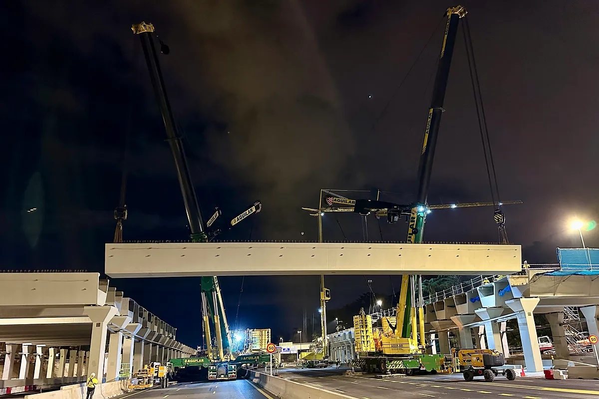 Los desafíos de Parque Ventas: una estructura de 110.000 toneladas por donde podrían "cruzar tanques" y una batalla ganada al tráfico en el punto más "conflictivo" de la M-30: "Los primeros estudios hablaban de atascos de 14 horas..."