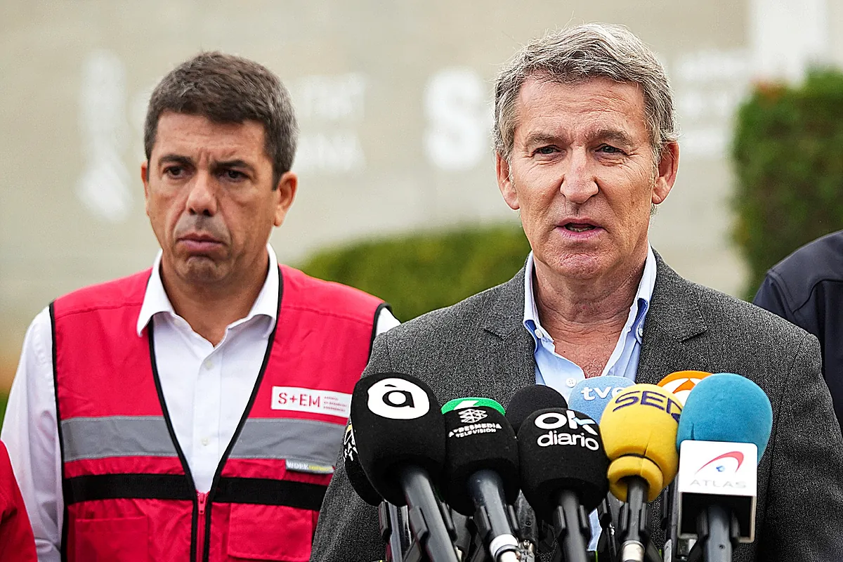 Feijóo 'sentencia' en la dana: Mazón no era "líder" y sospechas sobre la "ayuda" del Gobierno