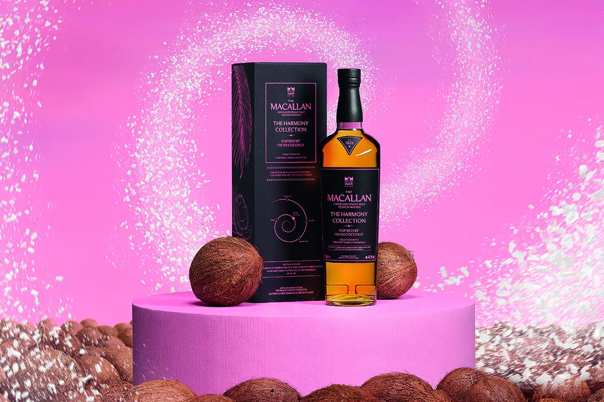 Jordi Roca transforma el whisky más exclusivo con los aromas del coco